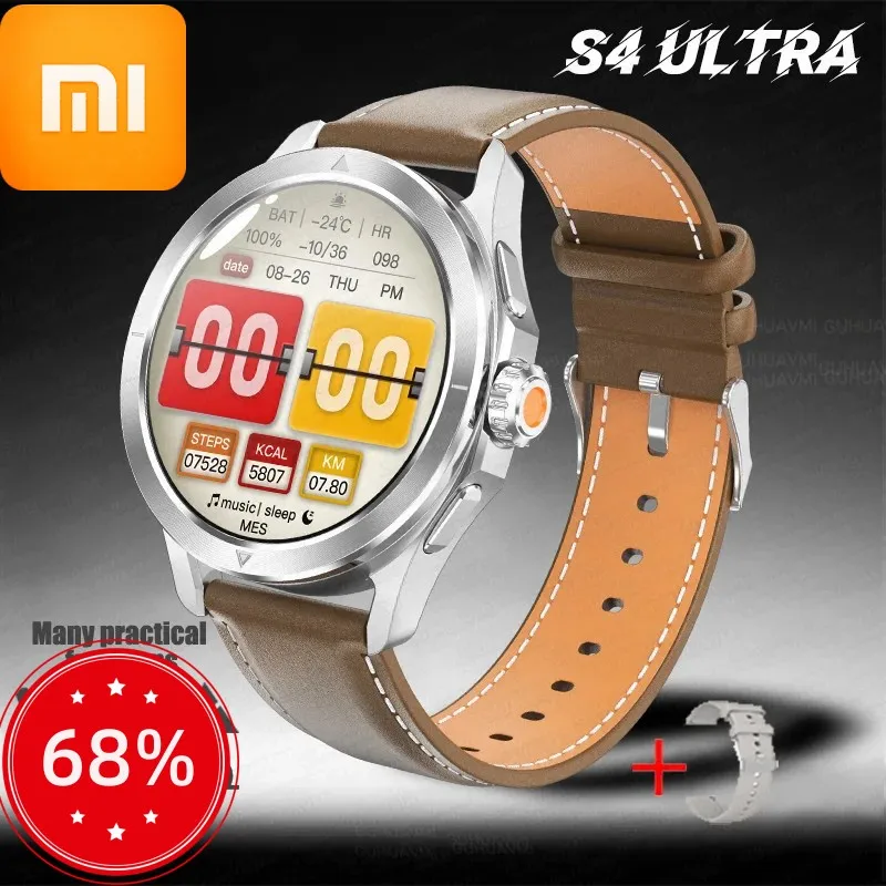 

Xiaomi 6237 Watch S4 Sport Smart Watch Men Always On Show Outdoor Sports Watch GPS Trajectory Compass NFC Business Smartwatch