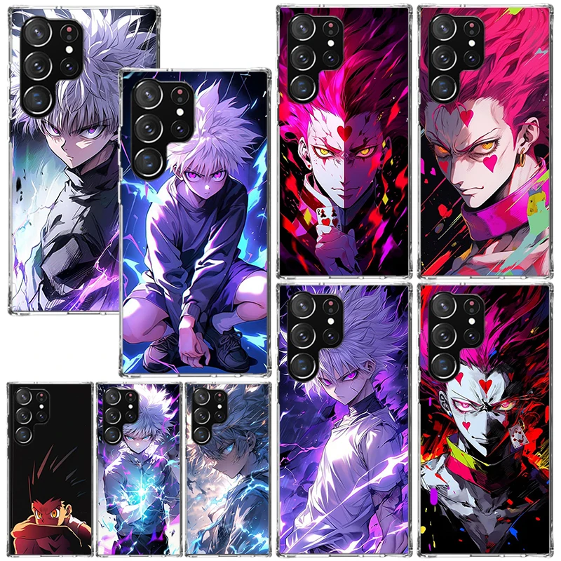 Hot Anime Hunter HXH Phone Case For Samsung Galaxy S24 S23 S22 S21 Fe S20 Ultra S10 S9 + S8 Plus S10E Art Fundas Back Cover