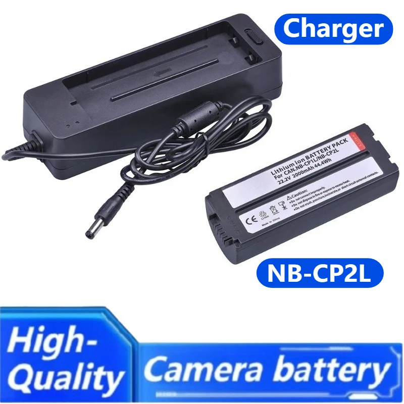 

NB-CP2L NB-CP2LH Battery NB-CP1L and Charger for Canon SELPHY CP1500 CP1300 CP1200 CP910 CP900 CP800 CP790 CP780 CG-CP200