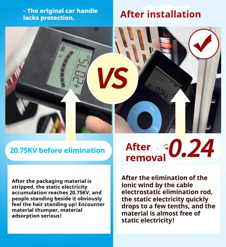 MFLY SD06F Anti Shock Static Eliminator Ionizer Bar for Label Cutting Industrial Use