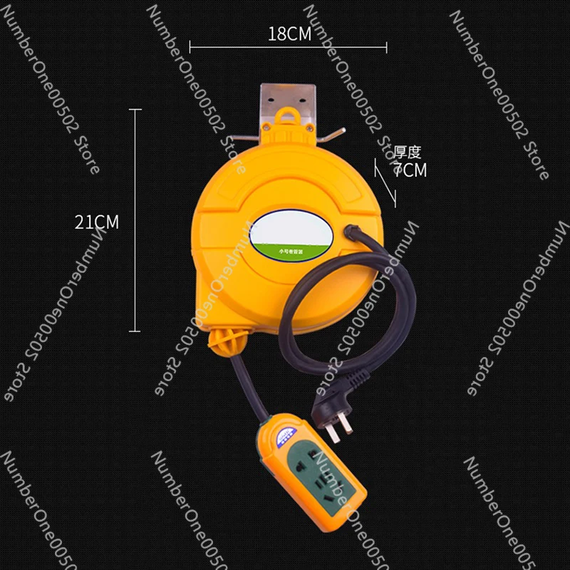 3000W automatico retrattile cavo di alimentazione bobina filo cavo telescopico tamburo avvolgicavo elettrico alimentatore avvolgitubo 5M