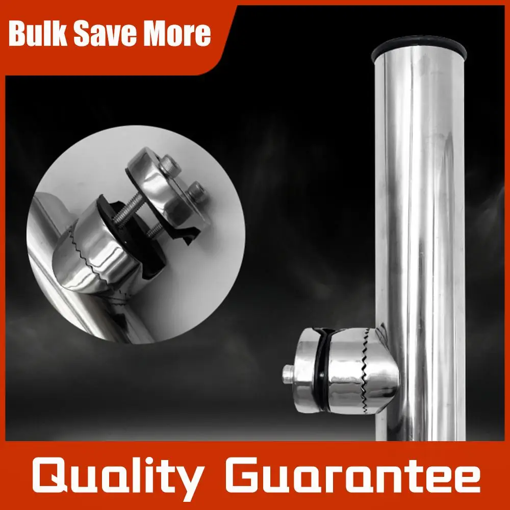 

Держатель для удочек из нержавеющей стали, кронштейн для рыболовных снастей, зажимной держатель для удочек, стальное крепление для удочек на лодку, яхту