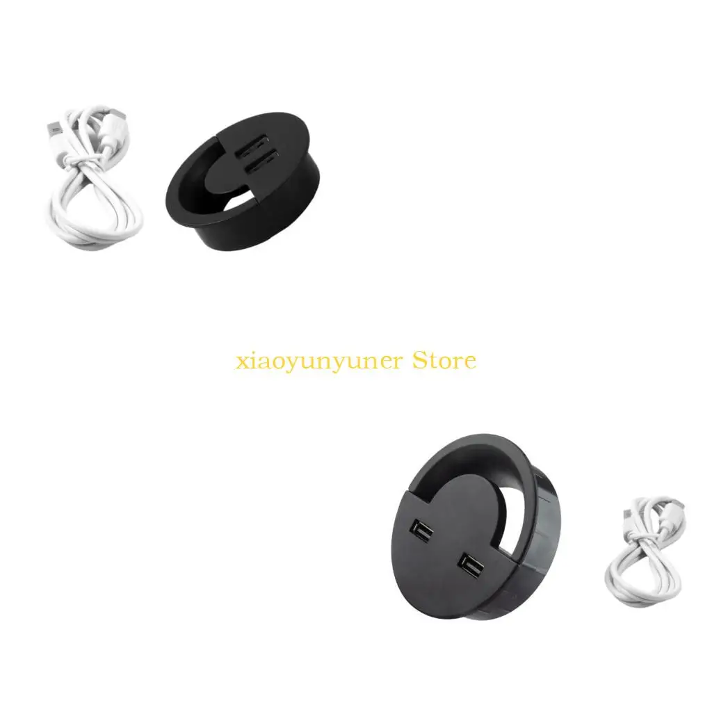 P9JB Heavy Duty Cord Management Box Fireproof Charging Storage Solution Desktop Cable Management Box For Laptop Accessories