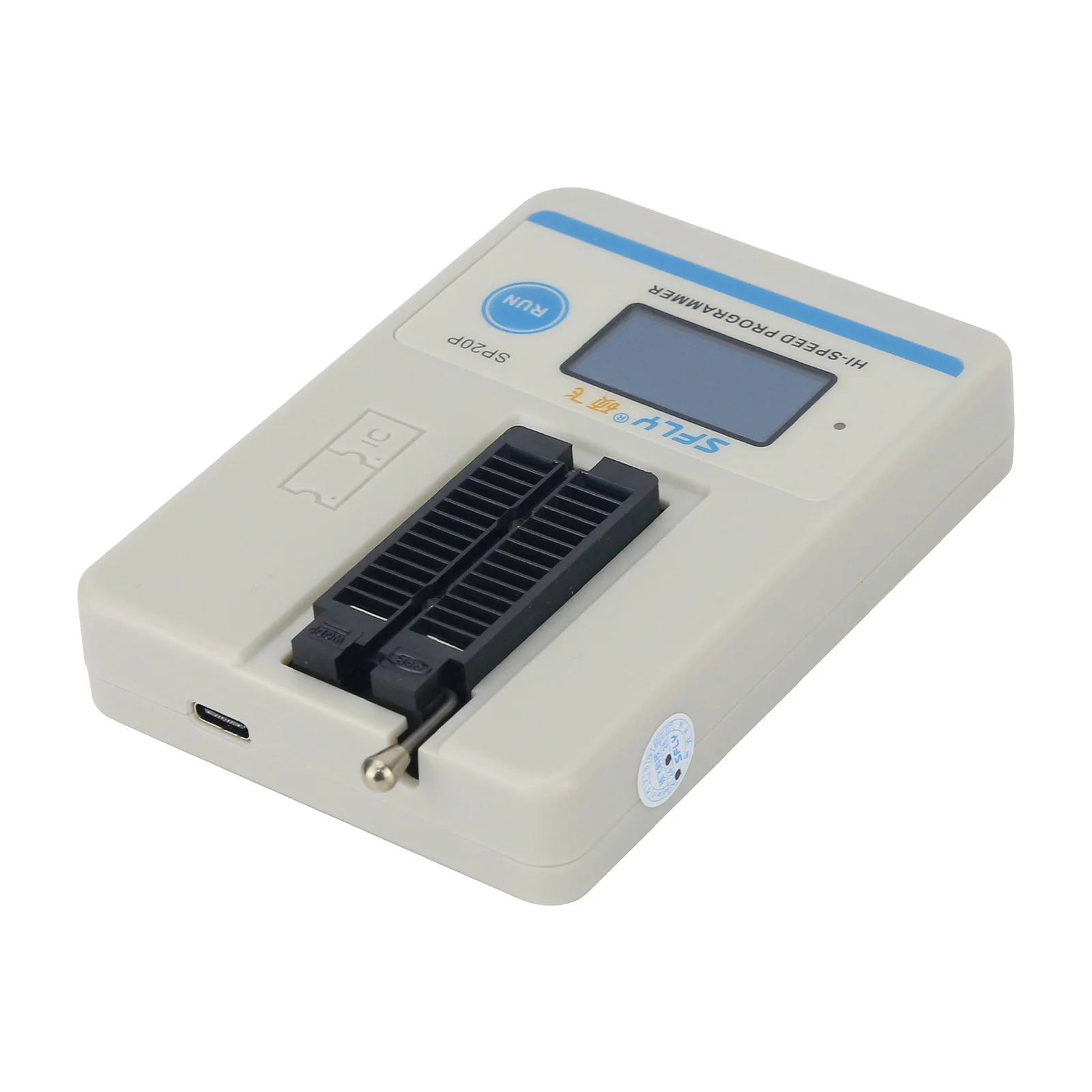 GOOD High-Speed SP20P Flash Programmer with Type-C/IPS/ATE Online/Offline Writer LED Screen ISP Programming for SPI FLASH/EEPROM