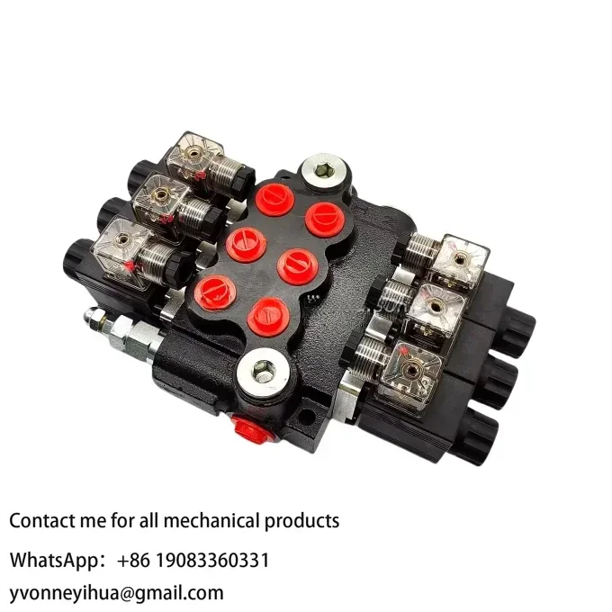 Jd Factory Supply Hydraulic Spool Valve Solenoid Manual Z50 SD5 Direction Control Valves For Agricultural Machinery