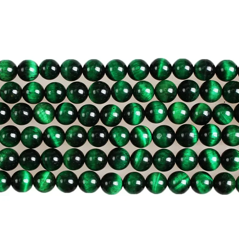 

Natural Stone Green Tiger Eye Stone Beads Round Loose Beads 4 6 8 10 12mm Beads For Diy Jewelry Making