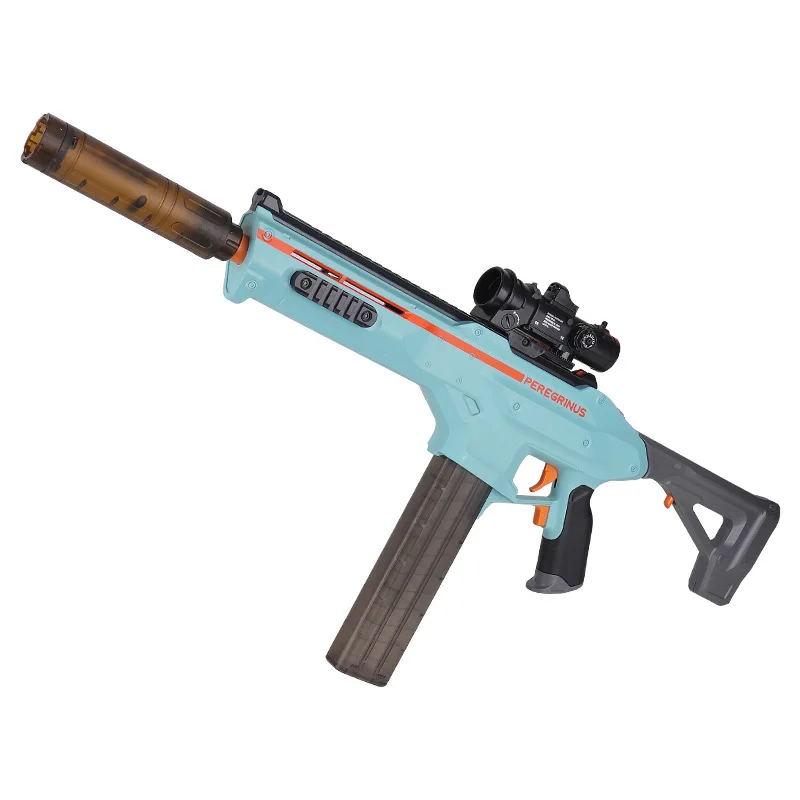 Elektryczny karabin na miękkie pociski UPM45 o szybkim, ciągłym strzelaniu, pistolet dla chłopców, karabin szturmowy do walk na świeżym powietrzu.