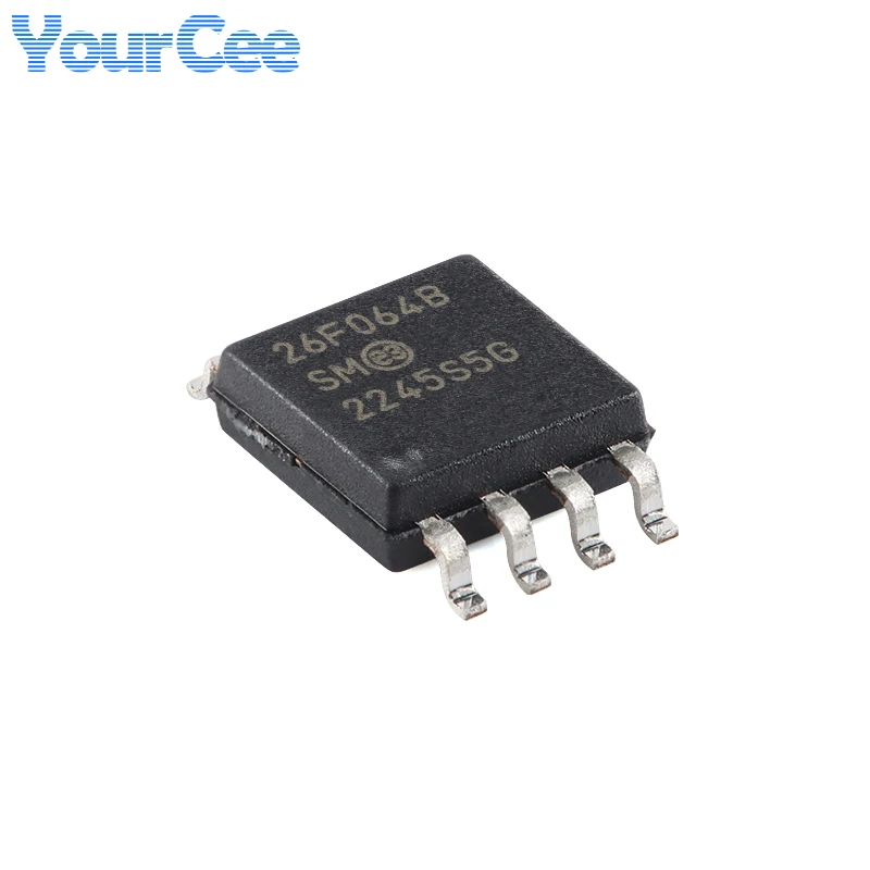 SST26VF064B-104I/SM SOIC-8 SST26VF064B 64Mb Serial Quad Input Output (SQI) Flash Chip