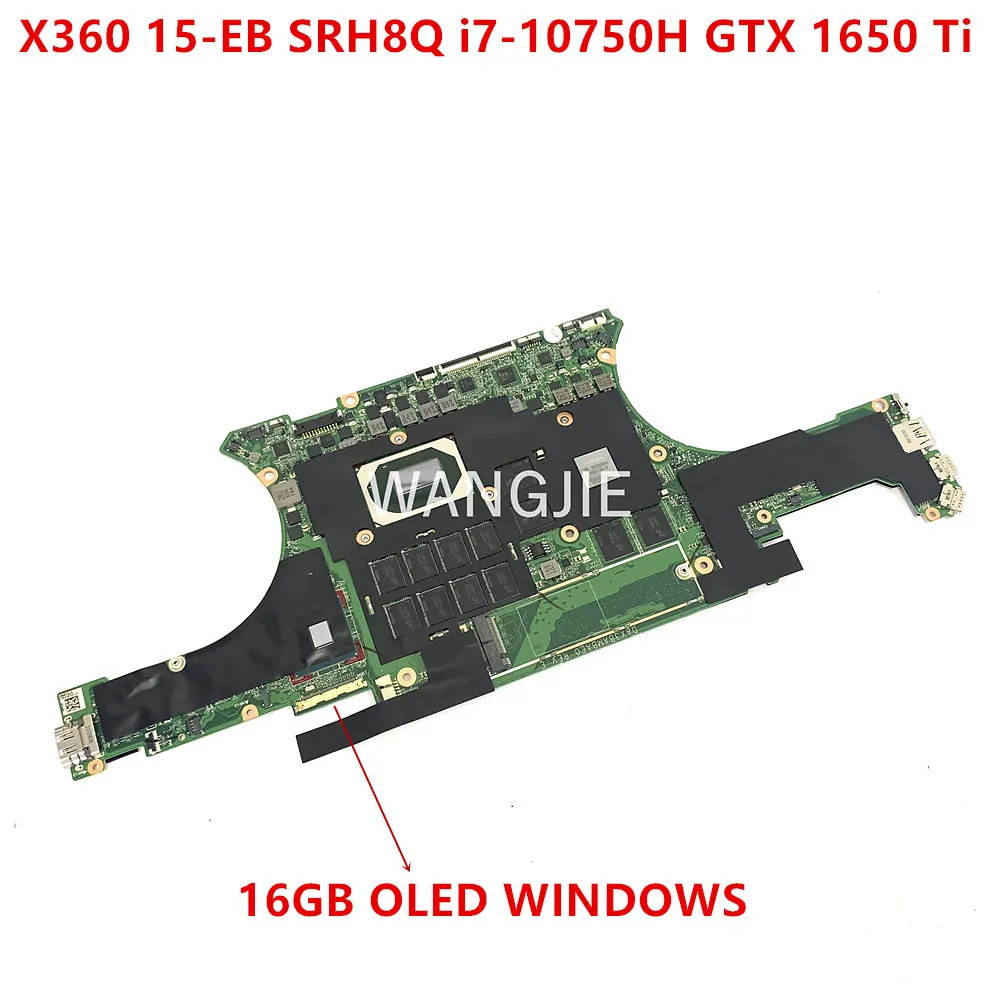 

Материнская плата для ноутбука HP Spectre X360 15-EB M37064-601 M37064-001 GPU GTX1650Ti MQ4GB i7-10870H CPU 16 ГБ ОЗУ DAX3BAMBAD0