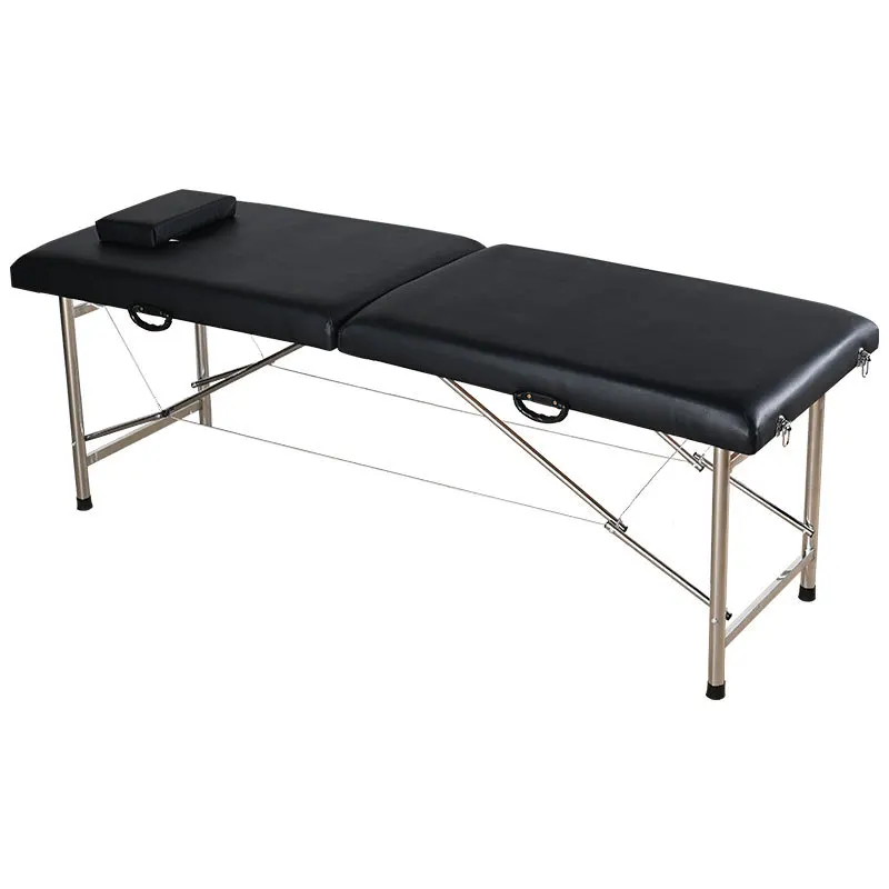

180*70*65CM Hot Sale Portable Collapsible Tattoo Beauty Massage Bed High Quality Spa Moxibustion Bed Massage Table