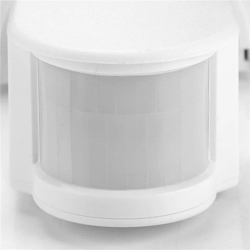 AB45 6X Инфракрасный датчик движения AC110V-240V Регулируемый сенсорный переключатель для PIR датчиков движения тела (белый)