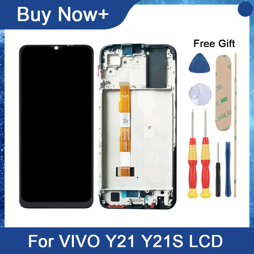 

Ainмнение для VIVO Y21 LCD Y21S дисплей V2111 V2110 кодирующий преобразователь сенсорного экрана в сборе Запасные детали для ремонта