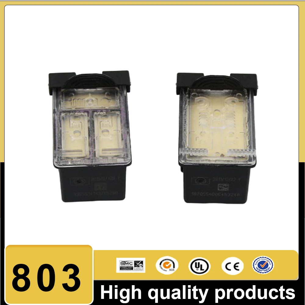 

Совместимый многоразовый картридж для замены принтера HP803 HP803XL 803XXL Officejet 3830 3831 3832 3833 3834 4650 4652