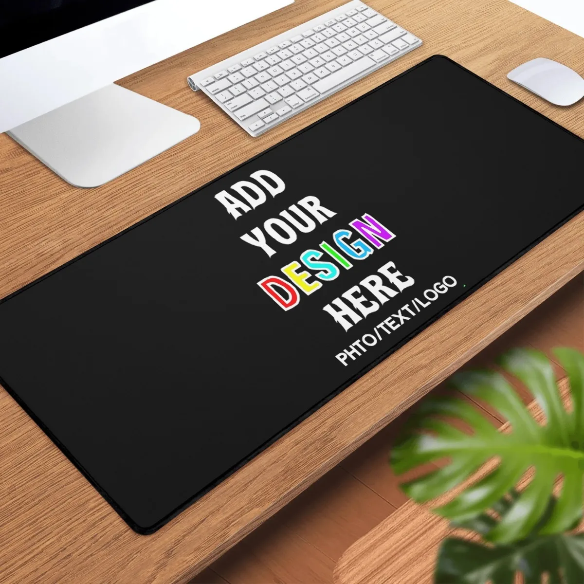 

Персонализированный коврик для мыши, большой, нескользящий, для игр и офиса, прочный компьютерный коврик для дома и работы