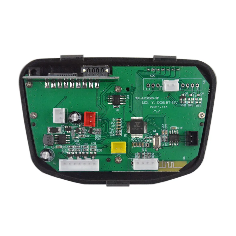 Control central de vehículo eléctrico para niños, reproductor de música YJ-ZK08-BT-12V, tablero de control de placa base de alta y baja velocidad