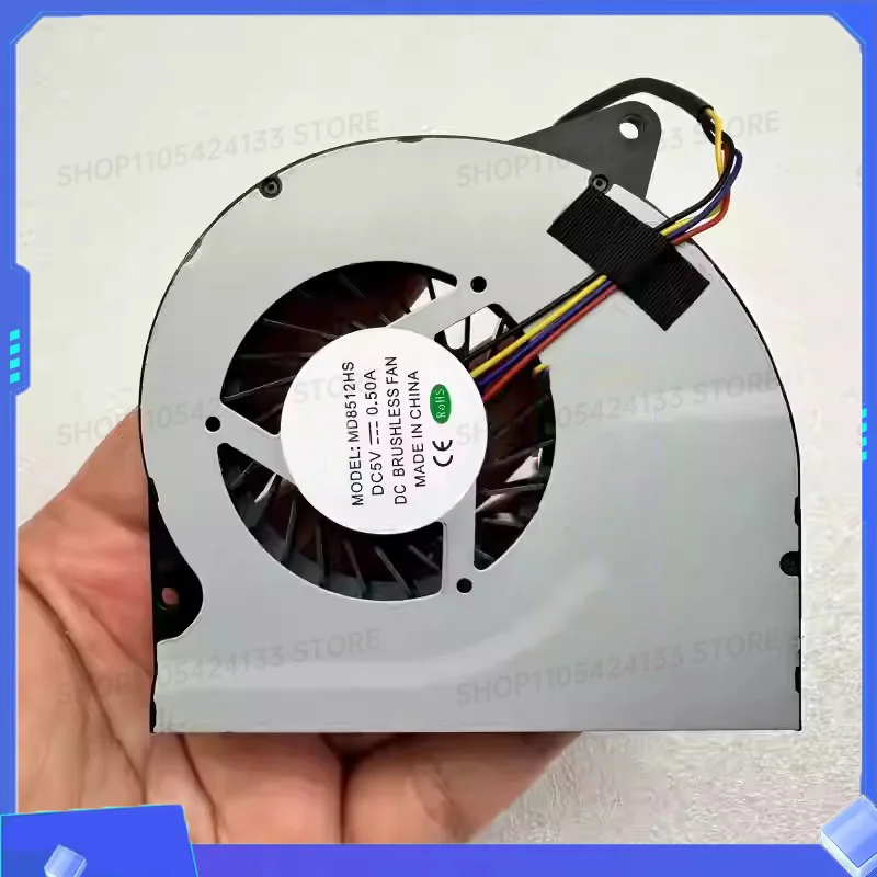 BF8512H05S MD8512HS 1PC New MD8512HB For All-in-one computer Cooling Fan DC5V 0.5A 4-Wire