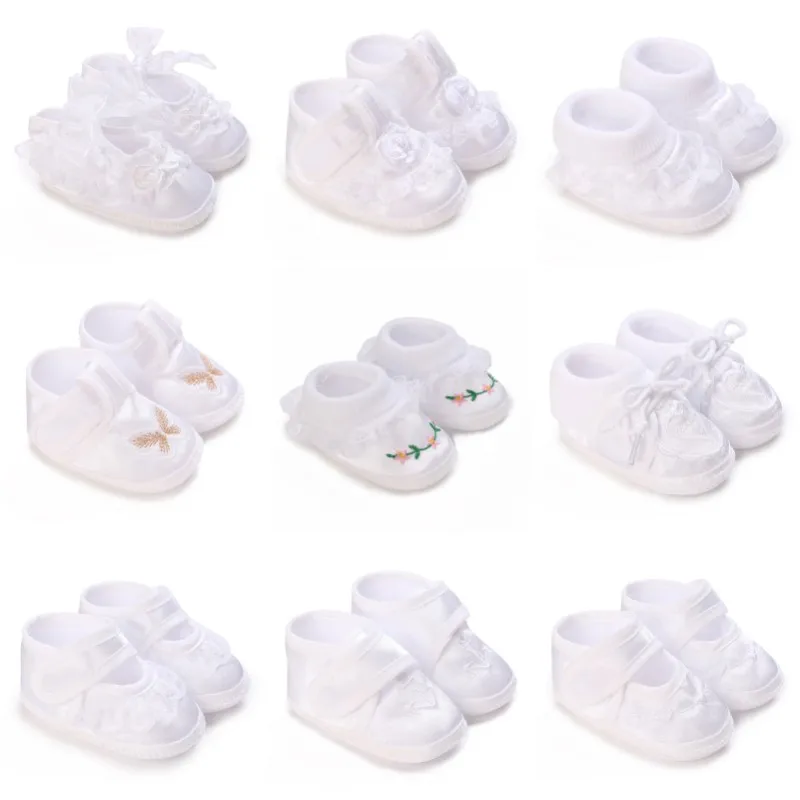 Spring and Summer Newborn Bed Shoes With Comfortable Cloth Soles For Learning To Walk