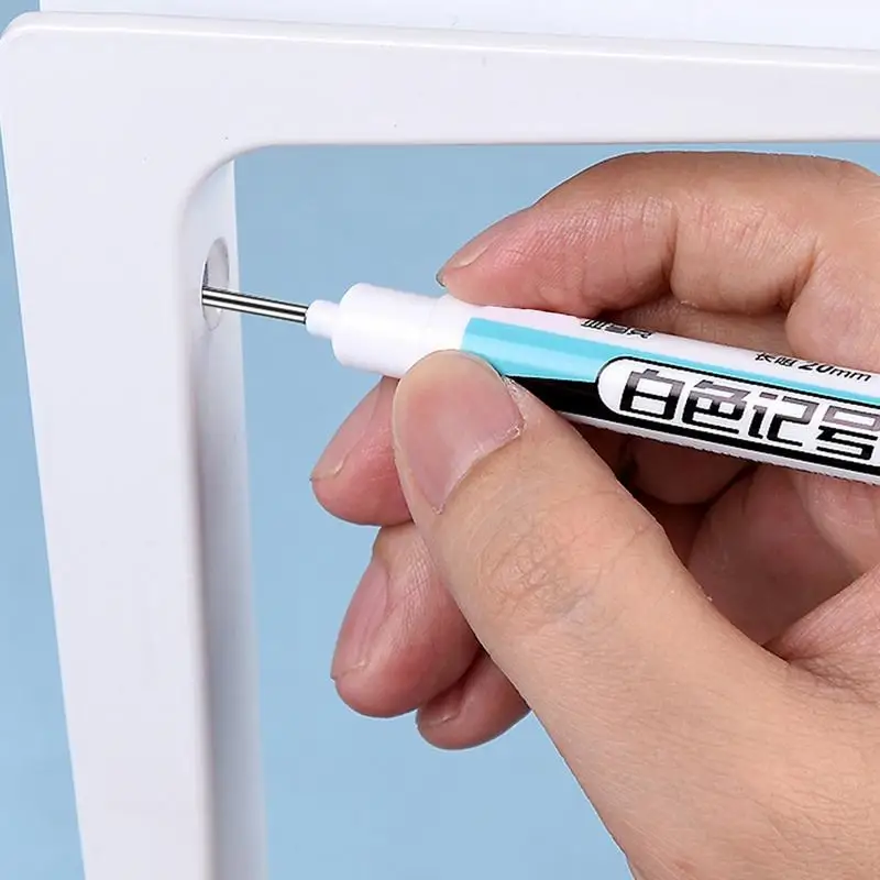 Weiße Farb stifte für Holz weiße Markierung farbe Marker permanente Markierung wasserdichter Stift weißer Markierung stift weißes Holz markierung söl