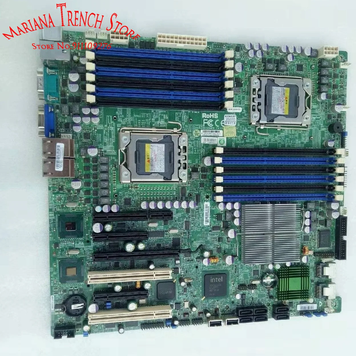 X8DTi-F for Supermicro Motherboard Dual 1366-pin Xeon Processor 5600/5500 Series DDR3 Integrated IPMI 2.0 with Dedicated LAN