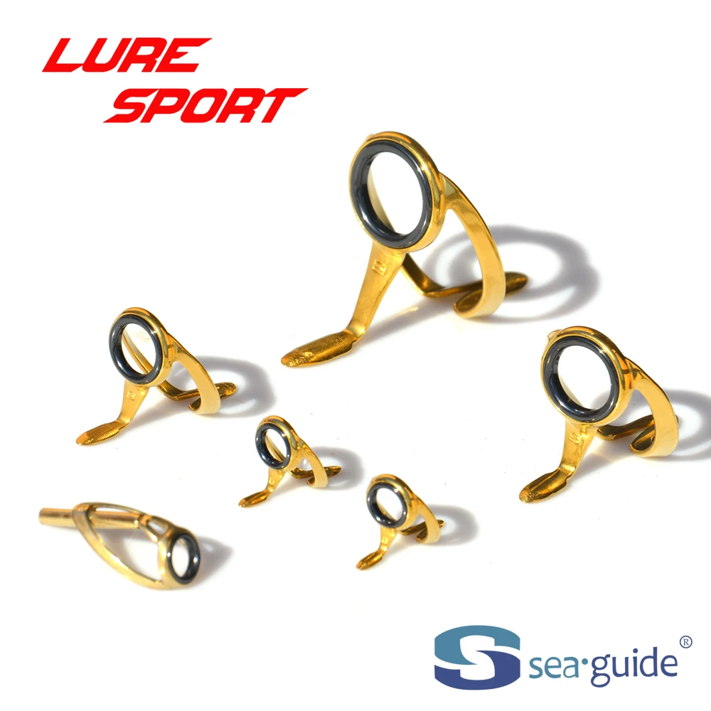 seaguide-6個-9個-hgxresg25ガイド-hgxrest10トップヘビーデューティーボートガイドセット-ロッドビルディングコンポーネント-ガイド修理diyアクセサリー