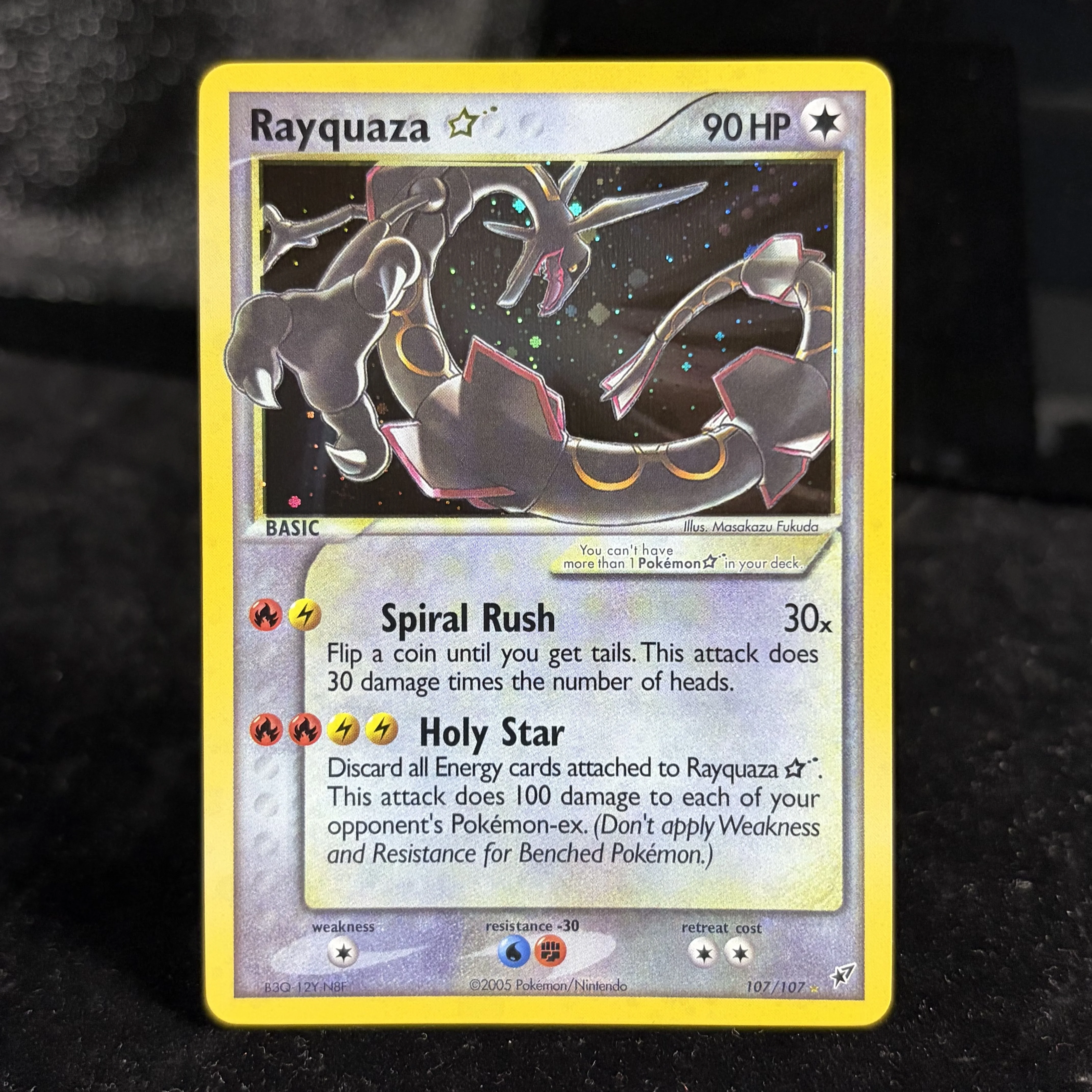 PKM Neue FOIL-Kartensammlung Deoxys(DX) & Dragon(DR) Serie Rayquaza/Latias/Latios/Raikou/Manectric Ptcg Proxy-Karte Geschenke Spielzeug – Detail 7