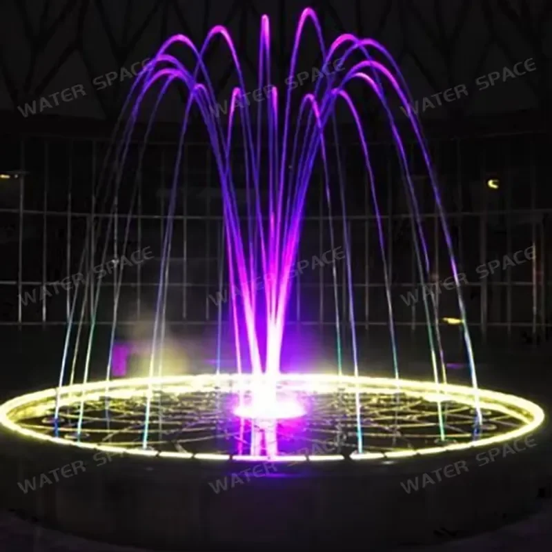 Factory Direct Stainless Steel 304 Pool Jumping Water Jet Fountain with Laminar Flow Nozzle Landscape Water Jet Fountain