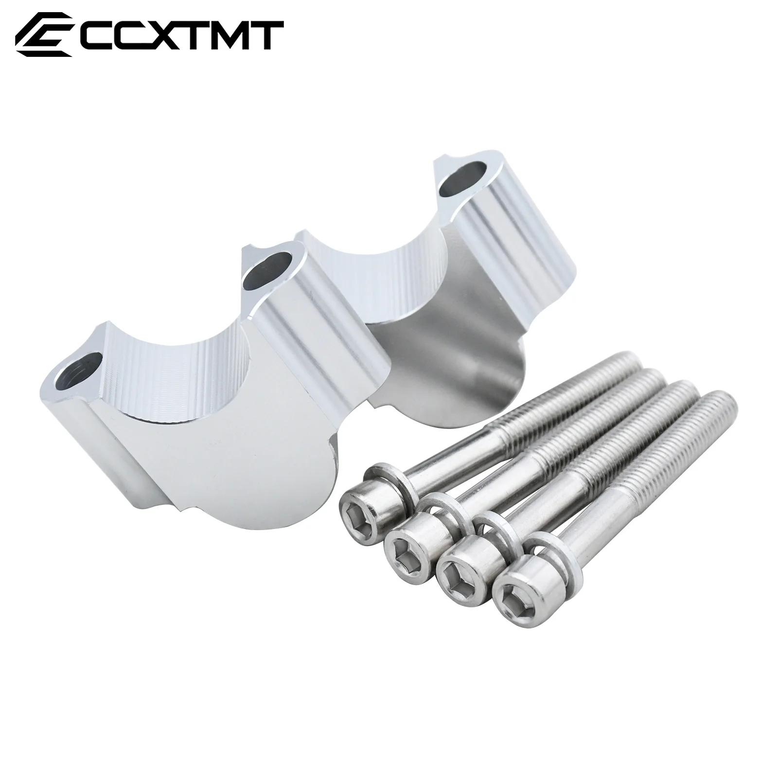 Motorcycle Handlebar Riser Bar Mount Handle Clamp 22/28mm For Kawasaki Ninja 250 300 400 Ninja 650R ZX6R Honda Yamaha KTM BWM