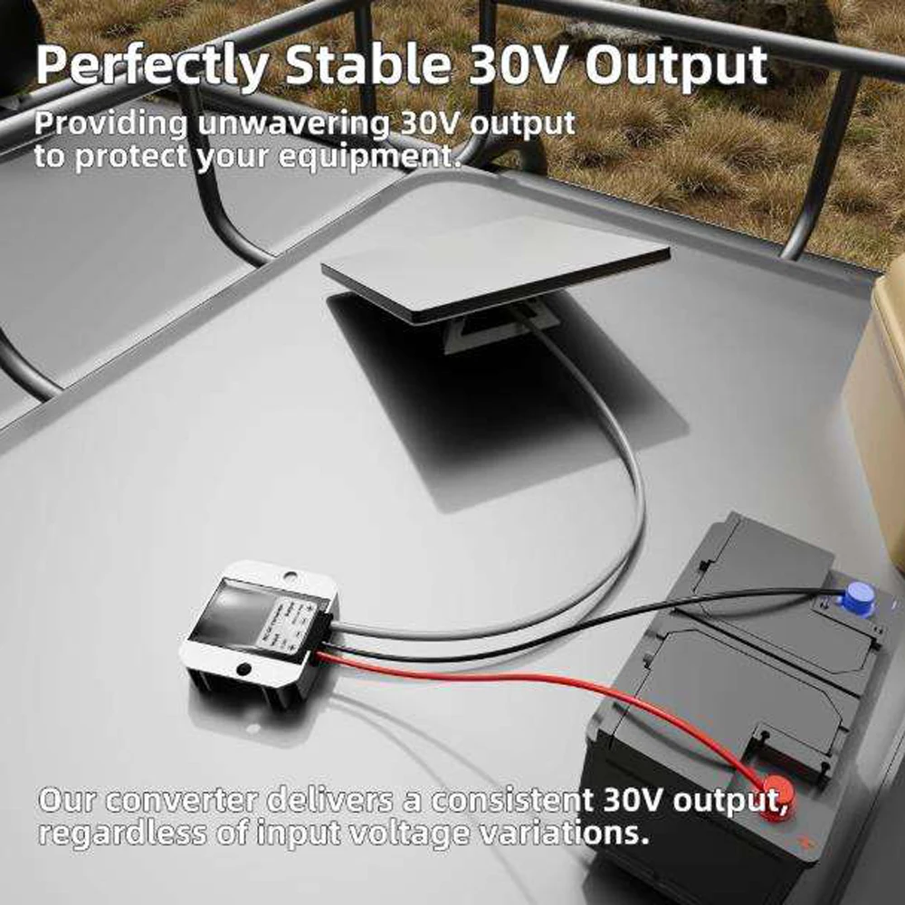 Starlink Mini Dc to Dc boost Converter  12v 24V to 30v3.5A Step up Voltage Converter Adapter with Cable Female Plug