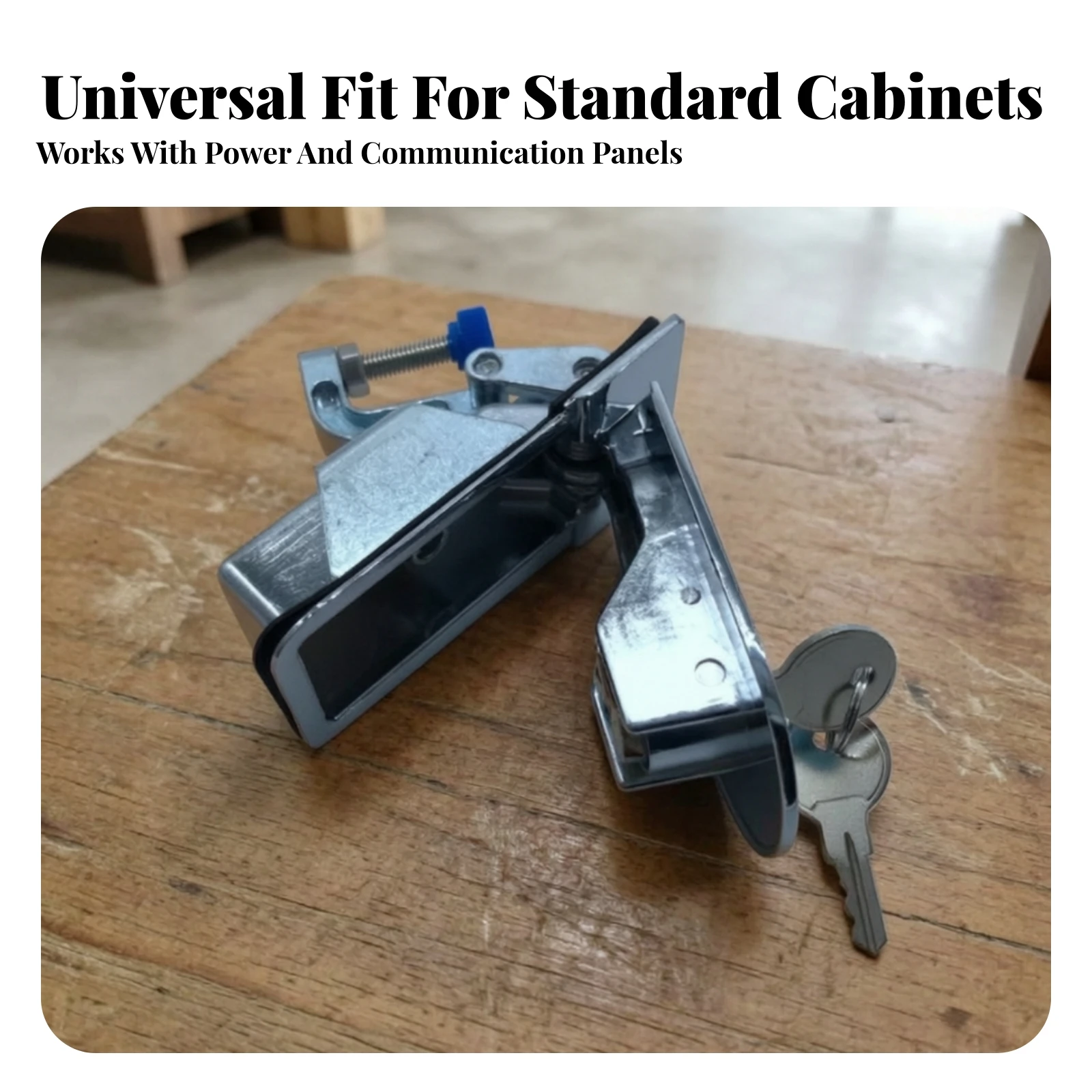 ล็อคแบบแบนพร้อมกุญแจ ล็อคแบบปุ - Cabinet Lock Key บทวิจารณ์และราคา