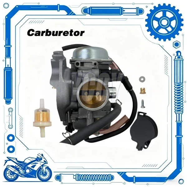 15003-0093 15004-0041  Motorcycle Accessories Carburetor Assembly Carb For KAWASAKI Prairie 360 KVF360 KVF 360 2X4 4X4 2008-2013