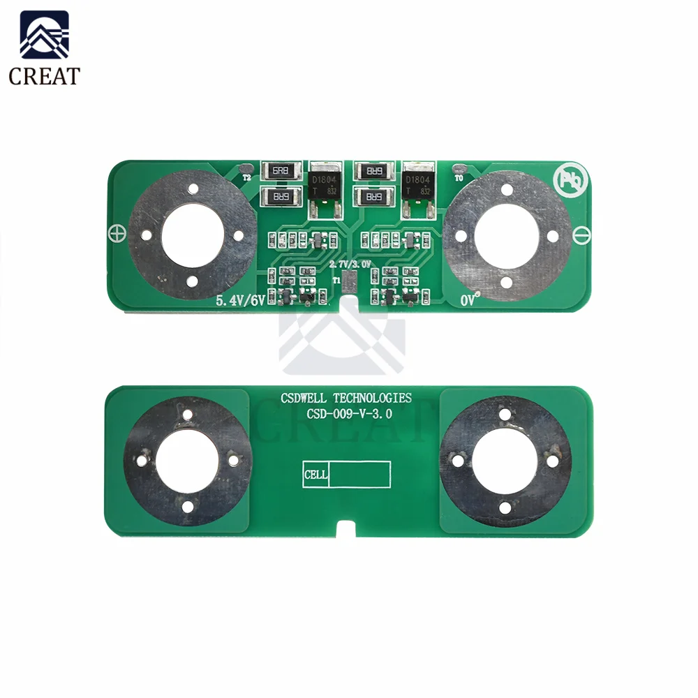 2.7V / 2.85V / 3.0V 2S 3000F Ultracapacitor Balancing Board Protection Board Super Farad Capacitor Board Low ESR