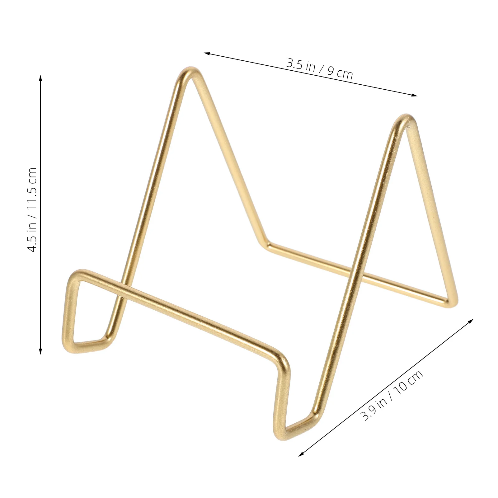 Metal Desktop Display Stand For Photo Albums Picture Frames Crafts Storage Base Sturdy Tabletop Organizer Frame Stand For