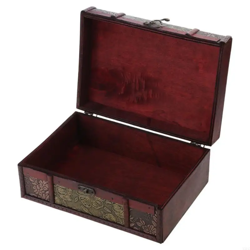 

Антикварная деревянная декоративная книжная коробка в античном стиле, витрина, органайзеры для хранения книжной полки или стола