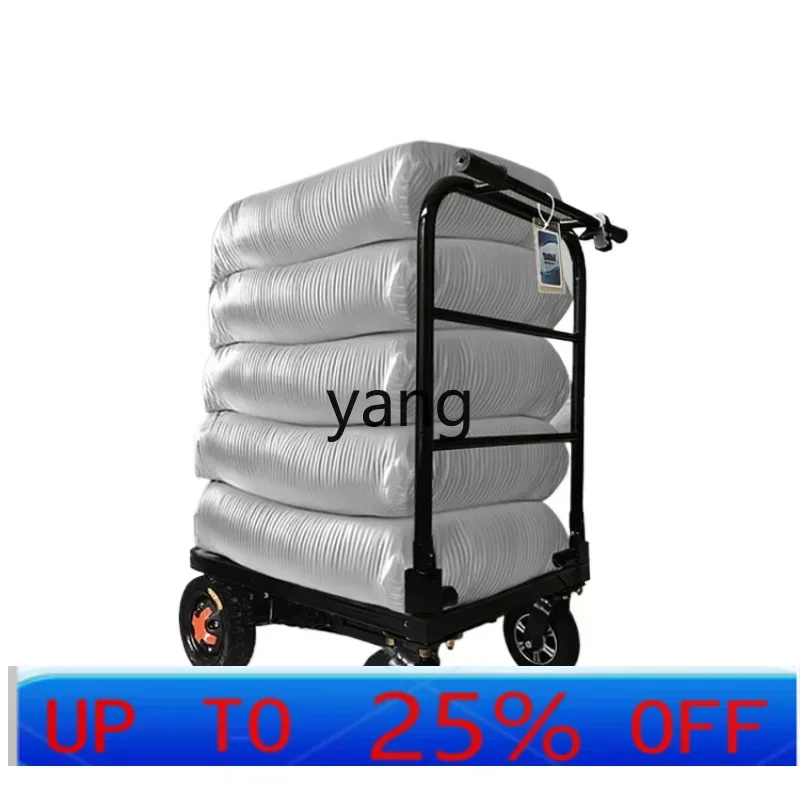 LTT electric trolley flatbed truck trolley pulling goods