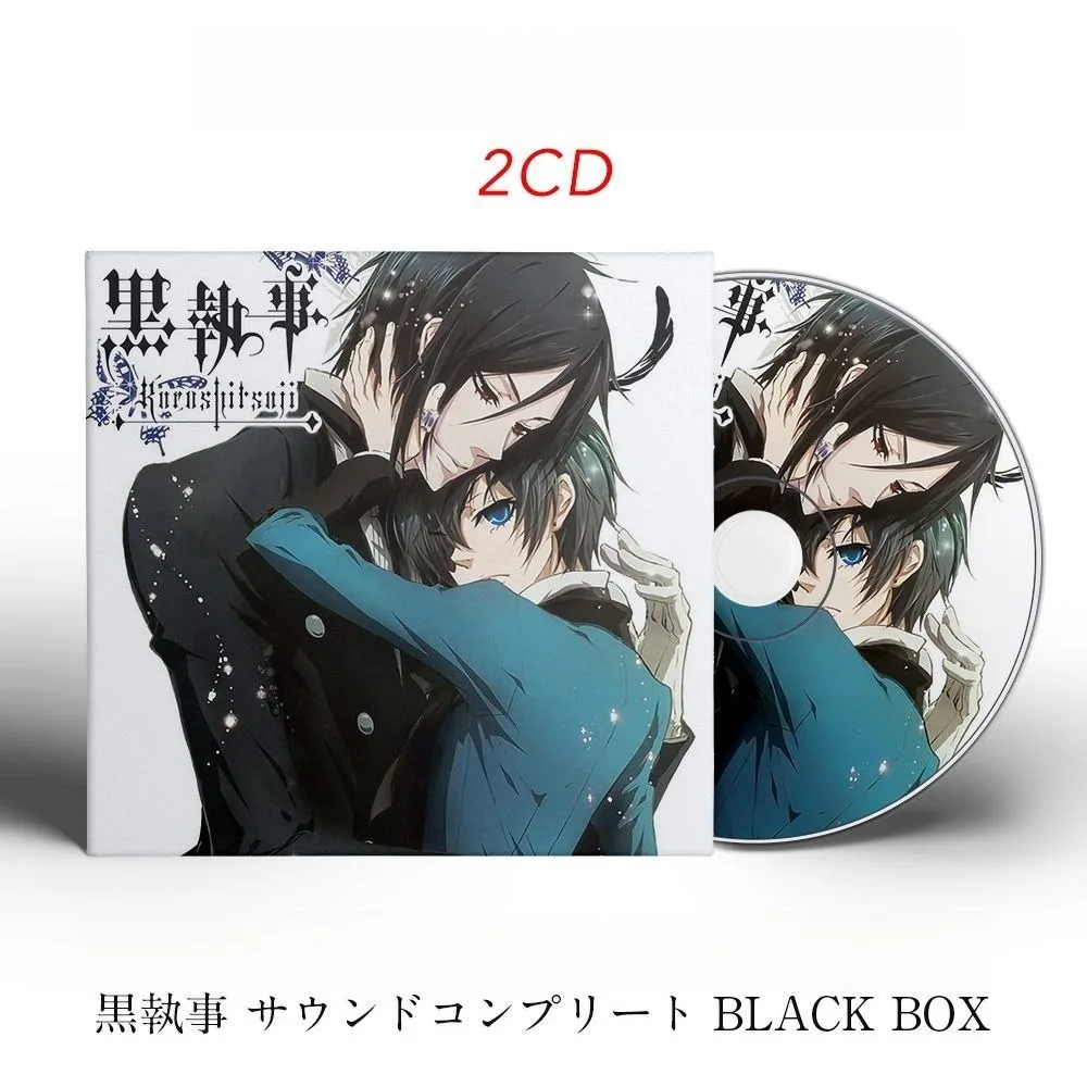 

Оригинальный саундтрек Black Butler 2CD — совершенно новый — Yuki Hayashi Score & BGM — готический эстетический музыкальный диск в стиле аниме для фанатов
