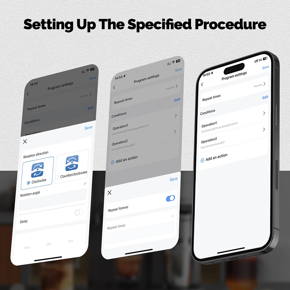 Controller per pulsanti di controllo app robot da dito intelligente compatibile con Bluetooth Pulsante robot ricaricabile per soggiorno camera da letto