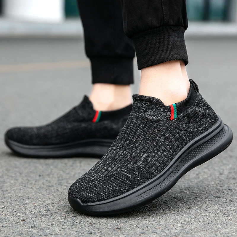 

Summer men's sports shoes socks shoes fashion breathable walking shoes comfortable jogging outdoor leisure sports shoes 45 46