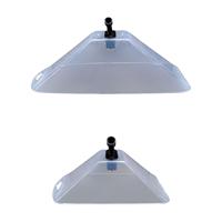 Atomizing Spray Nozzle with Windproof Shield Sturdy for Outdoor Horticulture