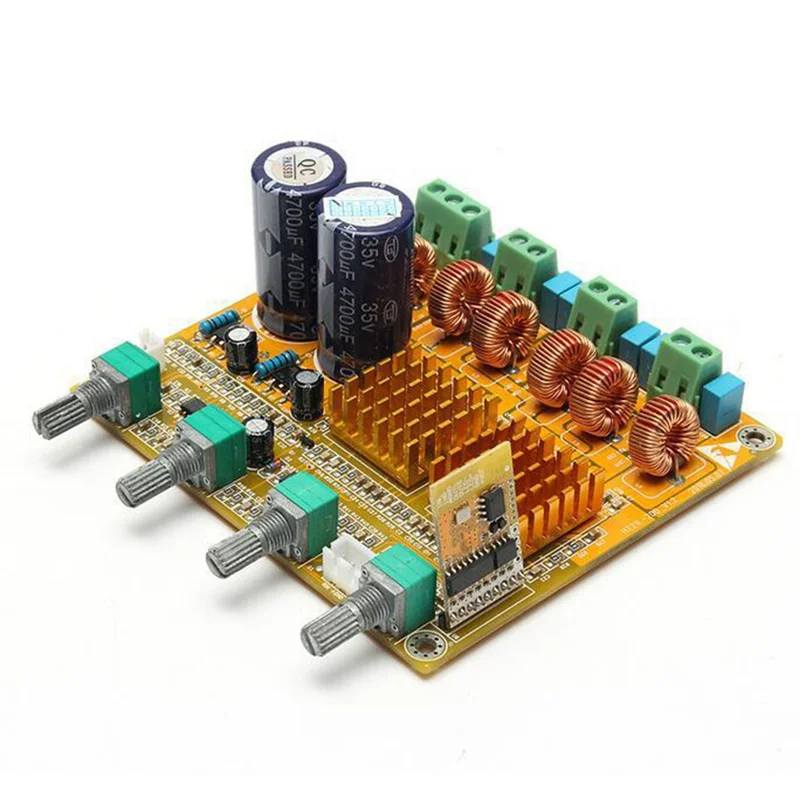 Bluetooth 2.1 Power Amplifier Board High-Power Digital Class D 3-Channel HIFI Subwoofer Power Amplifier