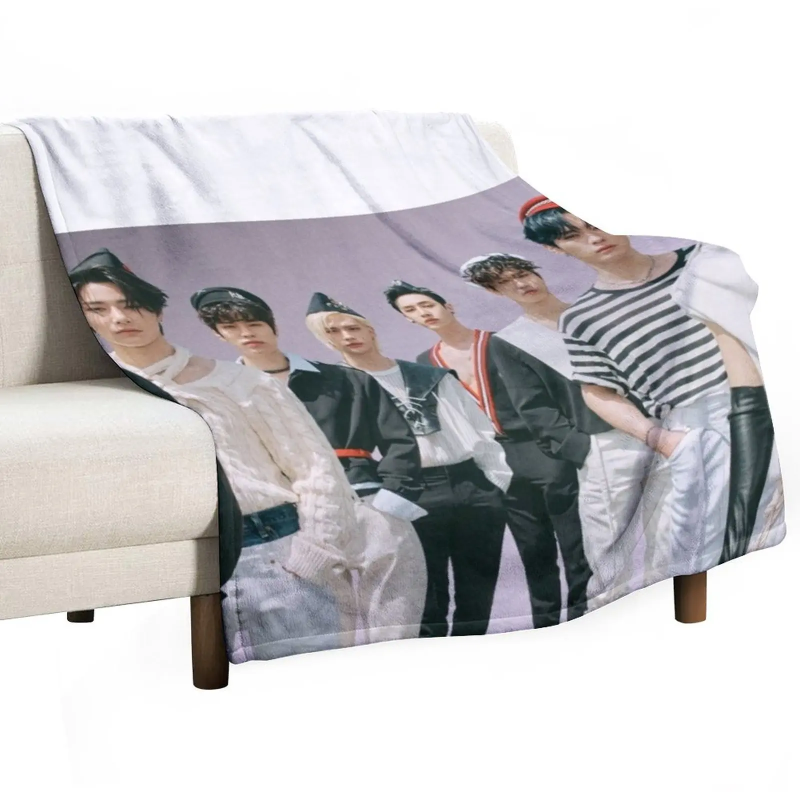 Stray Kids skz kpop bang chan lee know changbin hyunjin han seungmin jeongin maxident poster Throw Blanket