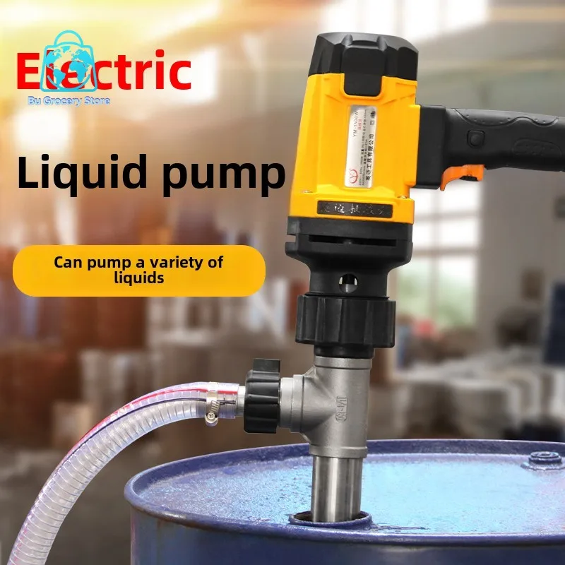Electric Oil Pump, 220V Explosion-proof and Corrosion-resistant Oil Pump, Portable Diesel High Flow Refueling Machine