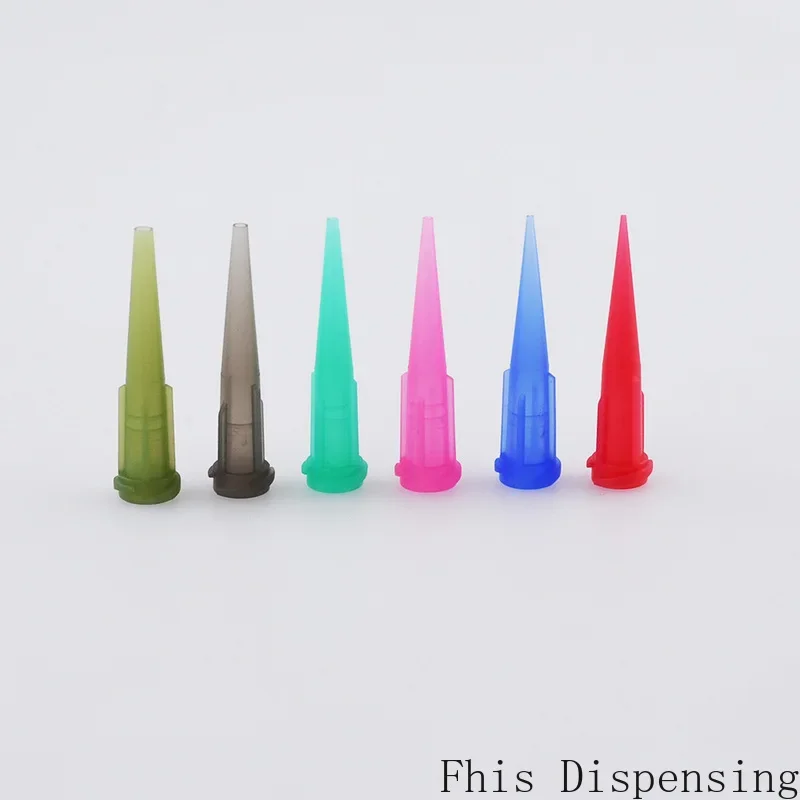 200pcs/pk Adhesive Dispensing Tip 14G-25G TT Tapered Needle Smoothflow Tapered Tips Glue Dispenser Part Epoxy Dispensing Part