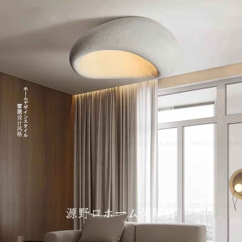 Children's Study Bedroom Lamp Home Deco Living Room Ceiling Pendant Lamp Japanese Wabi Sabi LED Ceiling Light Creative Bird Nest