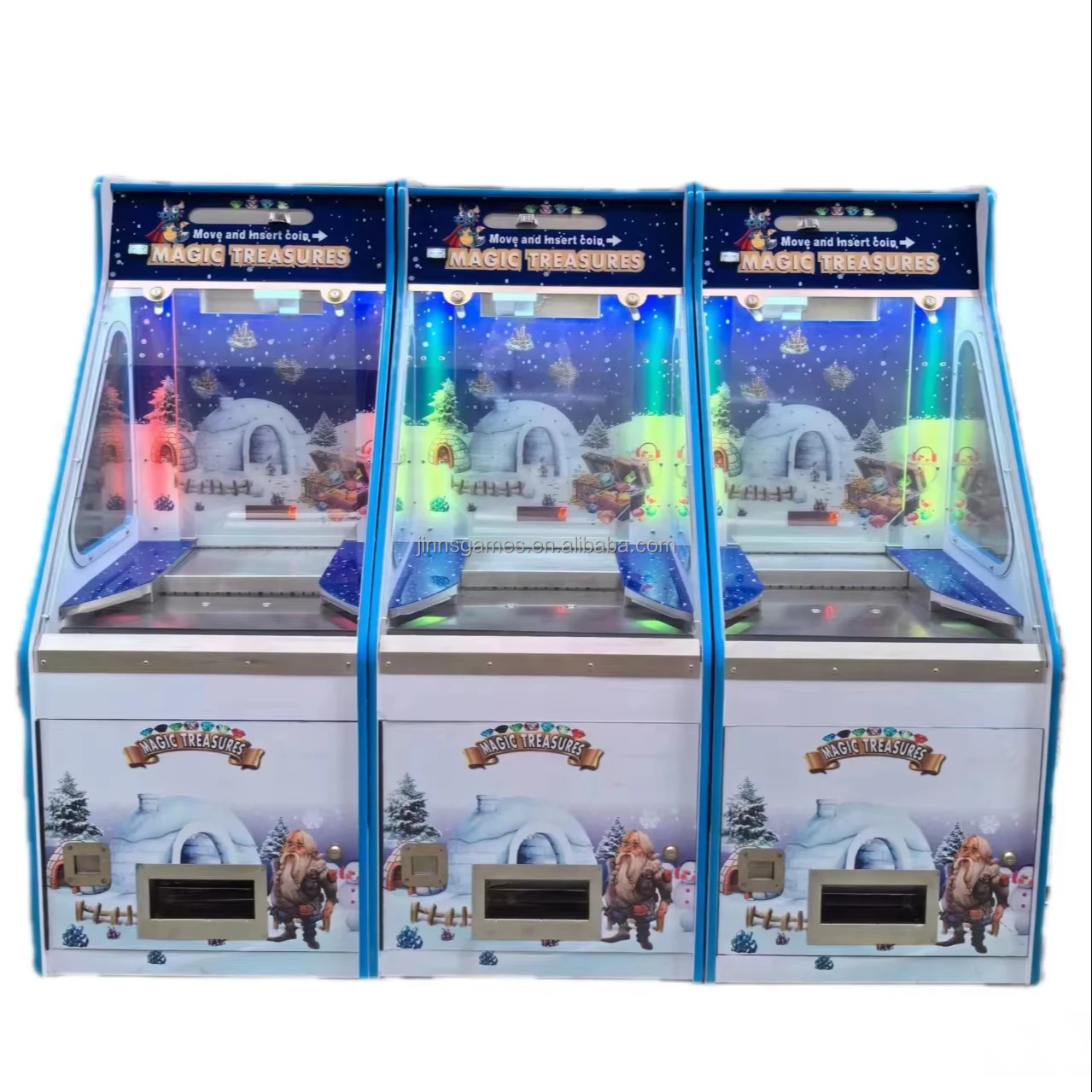 

Manufacturer High Quality Classic Quarter Pusher Machine Avalanche Coin Token Coin Pusher Machine Game Fun Amusement