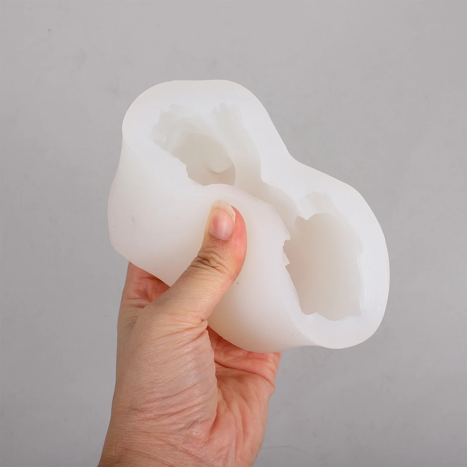 Cetakan Mousse Bulldog 3D Alat Pembuat Kue Untuk Dessert Kue Kering Diy Tahan Panas Anti Lengket Cetakan Panggang Peralatan Dapur