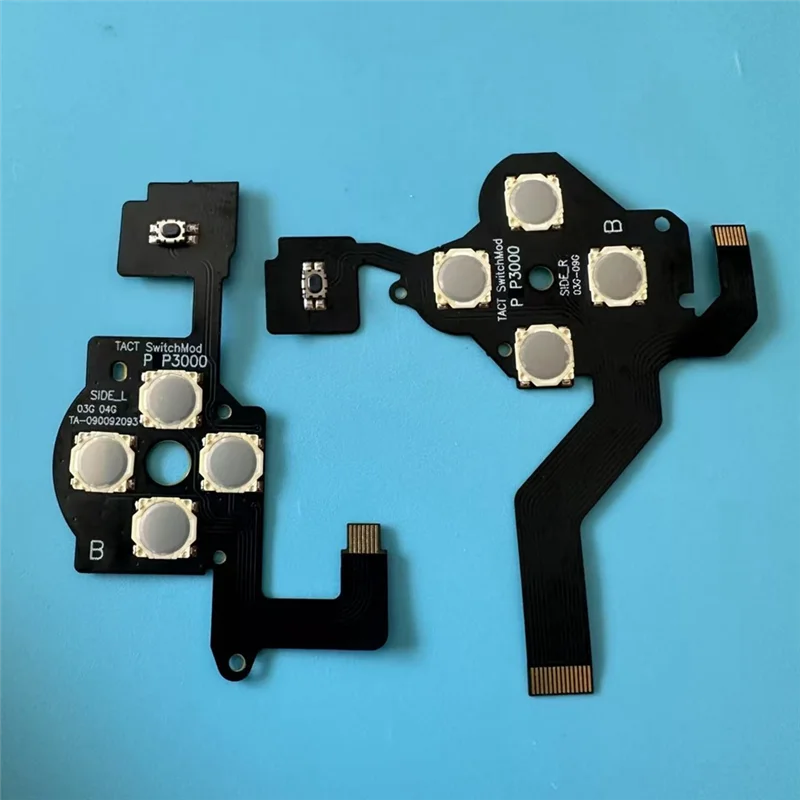 ABDE-전도성 필름 트레이 버튼 스티커 PSP2000 3000 컨트롤러 좌/우 리본 케이블 트레이용