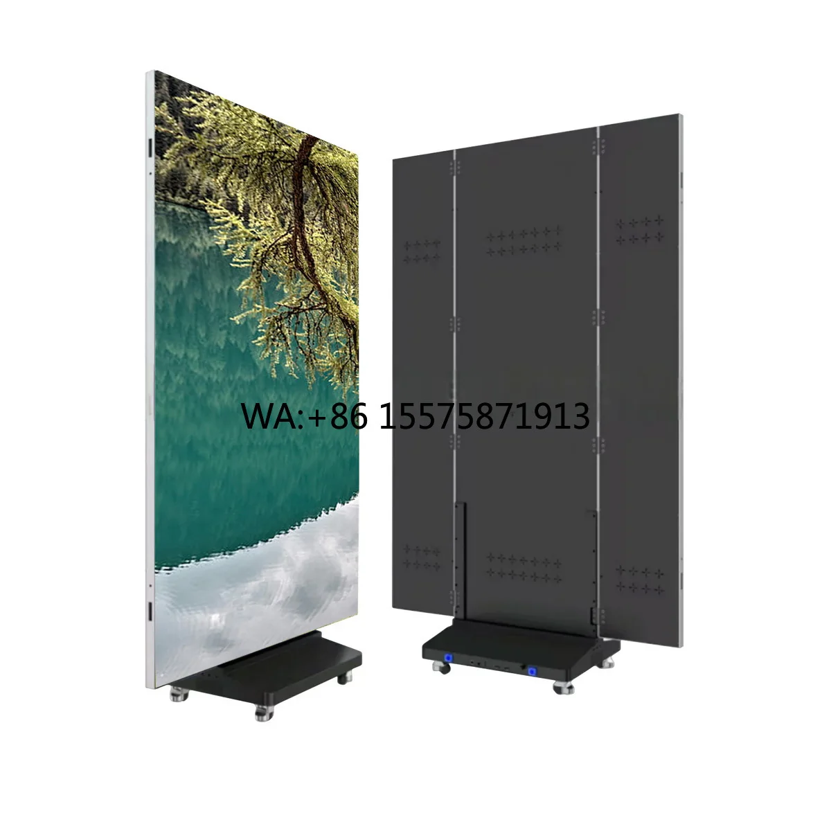 Customizable High Quality Suppliers Durable Digital Led Advertising Stand Poster Display Screen