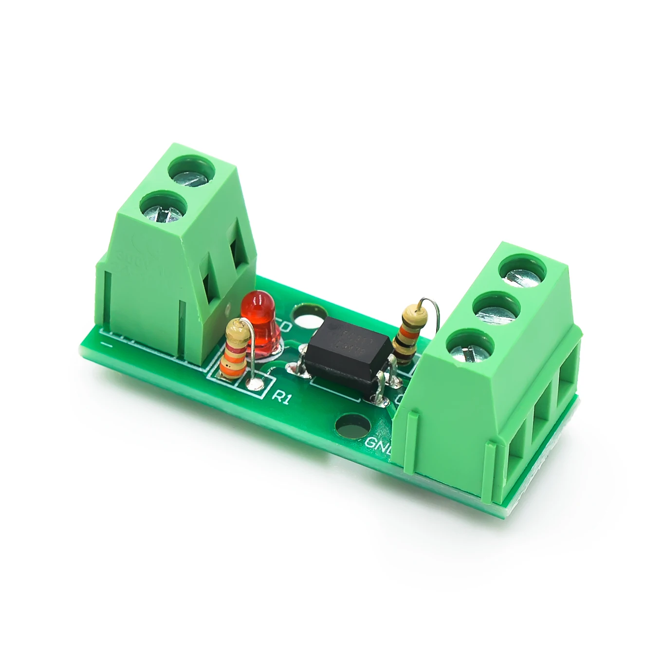 1 optical coupling isolation module /EL817/PC817/ photoelectric isolator/optical coupler/coke guide rail bracket