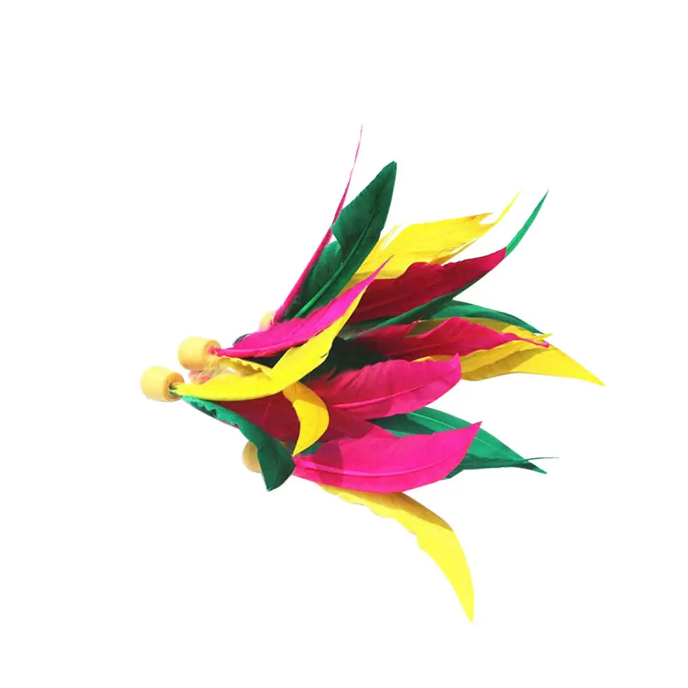 20Pcs Paddle Badminton Shuttlecocks High Elastic Lightweight Rubber Artificial Color Indoor Outdoor Beach Sports