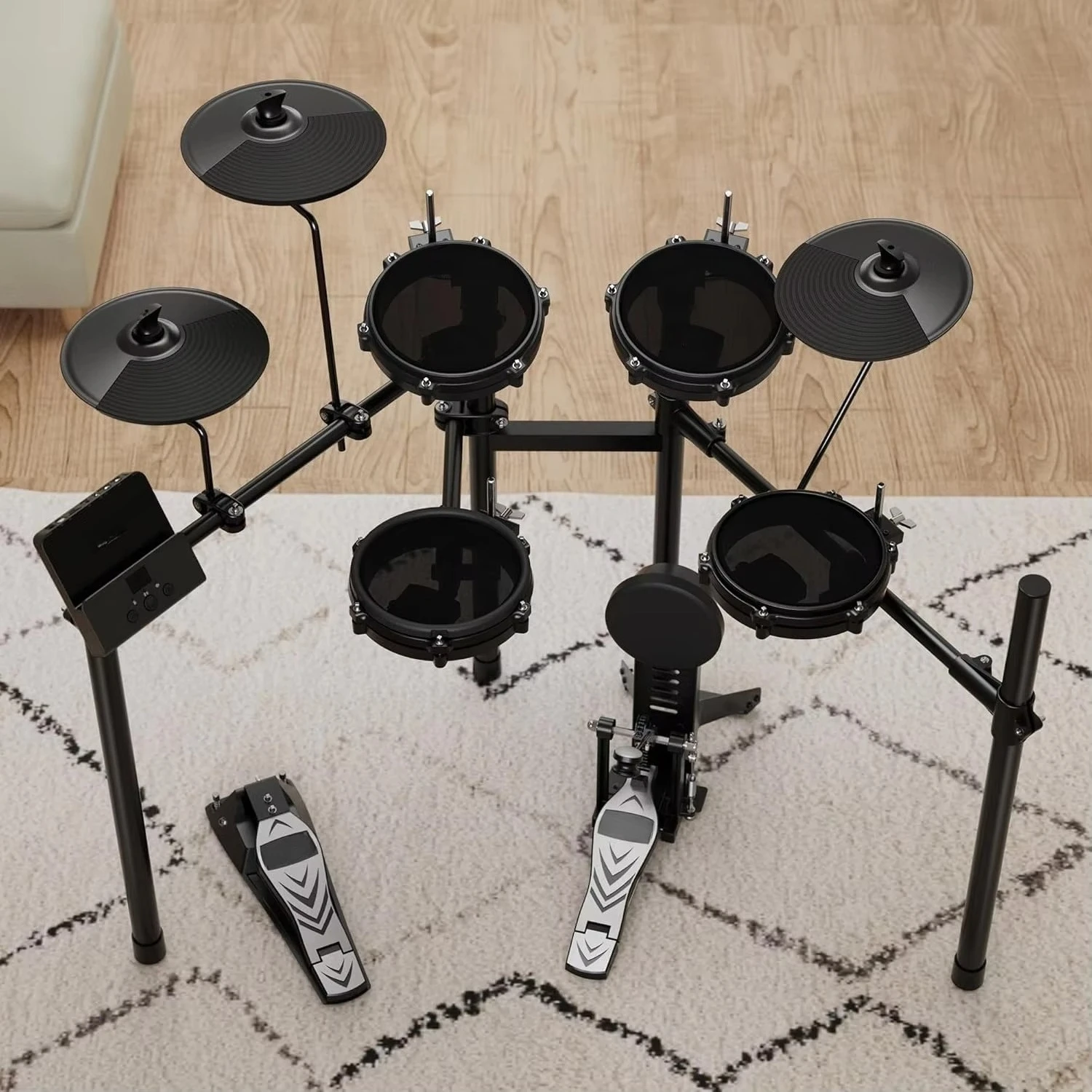 Drum Kit All Mesh Heads 12 Presets USB Audio 3 User Kits Master EQ & Reverb Made in China